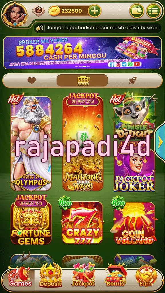 rajapadi4d Masuk