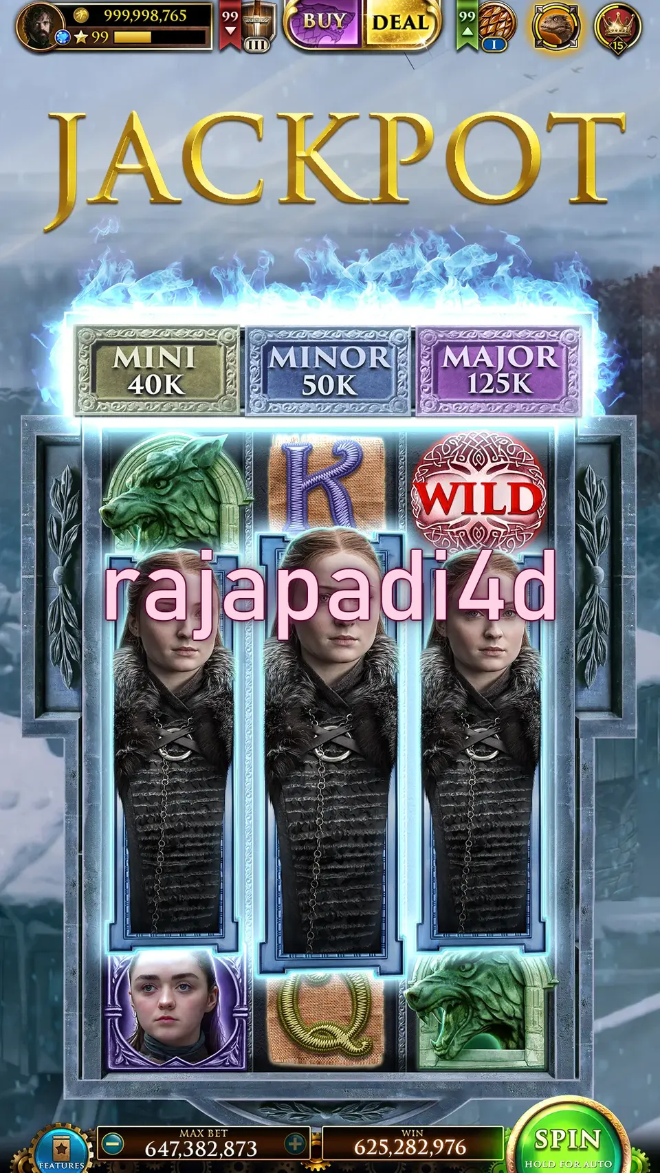 rajapadi4d Tangkapan Layar - APK Resmi